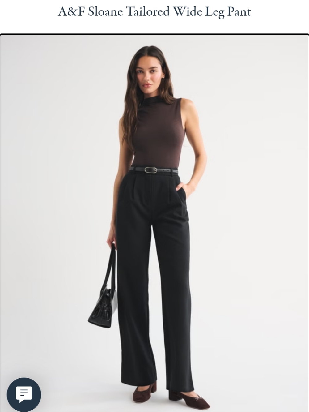 Abercrombie & Fitch Sloane Tailored Pants in Camel/Tan